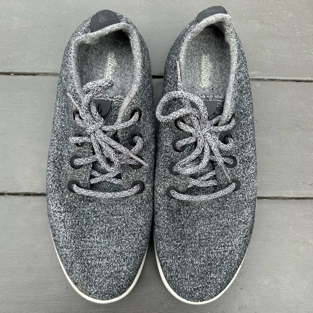 Allbirds Gray Wool Runner Sneakers